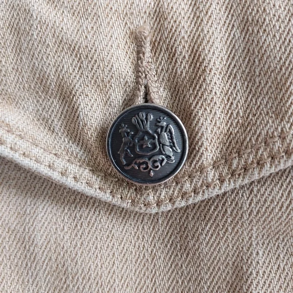 Ralph Lauren Khaki Jean Jacket - Picture 4 of 11